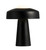 Nordlux Time Black with White Opal Glass Table Lamp