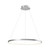 Leuchten Direkt CIRCLE 60cm Silver Ring LED Pendant Light