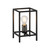 Leuchten Direkt FABIO Black Sqaure Frame Table Lamp