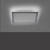 Leuchten Direkt FLAT 2 Light 29.5cm Square White Multi-Switch Light