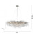 ICICLE 15 Light Steel Chandelier