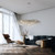 ICICLE 15 Light Steel Chandelier