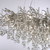 ICICLE 15 Light Steel Chandelier