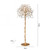 ICICLE 5 Light Aged Brass Floor Lamp