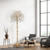 ICICLE 5 Light Aged Brass Floor Lamp