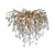 ICICLE 9 Light Aged Brass Ceiling Light
