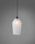 Leuchten Direkt TABEA 3 Light Black with Multi-Coloured Shades Pendant Light