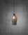 Leuchten Direkt TABEA 3 Light Black with Multi-Coloured Shades Pendant Light