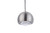 Paul Neuhaus Q-ADAM Brushed Chrome Rise and Fall Smart Pendant Light