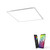 Paul Neuhaus Q-FLAG 62x62cm Silver and White Smart LED Ceiling Light