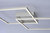 Paul Neuhaus Q-INIGO 2 Aluminium 52.7x62.7cm Smart LED Ceiling Light