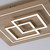 Paul Neuhaus Q-LINEA 4 Light Wood Effect Smart LED Ceiling Light