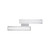 Paul Neuhaus Q-ROSA 2 Light Aluminium 29x90cm Smart LED Ceiling Light