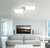 Paul Neuhaus Q-ROSA 2 Light Aluminium 74x60cm Smart LED Ceiling Light