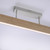 Paul Neuhaus Q-TIMBER Natural Wood Smart LED Semi Flush Ceiling Light