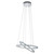 Eglo Lighting Varrazo Chrome with Clear Crystal Shade Pendant Light