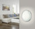 Eglo Lighting Planet 1 Chrome with White Painted Glass Shade Wall and Ceiling Light