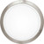 Eglo Lighting Planet 1 Satin Nickel with White Painted Glass Shade Wall and Ceiling Light