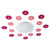 Eglo Lighting Viki 1 Pink with White satin Glass Shade Wall and Ceiling Light