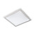Eglo Lighting Competa 340 White with Clear White and Silver Shade Wall and Ceiling Light