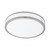 Eglo Lighting Palermo 280 White with White and Chrome Shade Wall and Ceiling Light