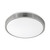 Eglo Lighting Competa 1 245 White with Satin Nickel and White Shade Wall and Ceiling Light