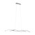 Eglo Lighting Lasana 2 1200 Chrome with White Shade Bar Pendant Light