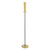 Eglo Lighting Pinto Gold Black with Clear and Gold Glass Floor Lamp