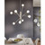 Eglo Lighting Gradoli 8 Light White and Chrome Cluster Pendant Light