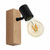 Eglo Lighting Townshend 3 Oak and Black Spotlight