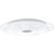 Eglo Lighting Lanciano 560 White with White and Chrome Crystal Effect Shade Wall and Ceiling Light