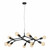 Eglo Lighting Bocadella 12 Light Black Cluster Pendant Light