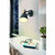 Eglo Lighting Coswarth Anthracite White with Brown Wall and Ceiling Light