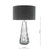 Vezzano Smoked Glass Table Lamp Base Only