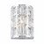 Maytoni Gelid Chrome and Glass Crystal Wall Light