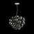 Maytoni Balbo 8 Light Chrome With Smoked Glass Pendant Light