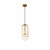 Maytoni Telford 150mm Gold With Opal Glass Pendant Light