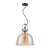 Maytoni Irving 300mm Black With Brass And Amber Glass Pendant Light