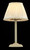 Maytoni Olivia Antique White with White Linen Shade Table Lamp