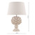 Artichoke 1 Light Ceramic with Shade Table Lamp