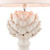 Artichoke 1 Light Ceramic with Shade Table Lamp