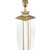 Carson Extra-Large Antique Brass & Crystal Base Only Table Lamp