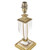 Carson Small Antique Brass & Crystal Base Only Table Lamp