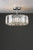 Fernhurst 3 Light Polished Chrome Semi Flush Ceiling Light