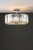 Fernhurst 4 Light Polished Chrome Semi Flush Ceiling Light