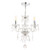 Harriet 3 Light Crystal & Polished Chrome Chandelier