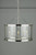 Laura Ashley Harrington 5 Light Polished Nickel Lantern Pendant Light