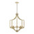 Laura Ashley Joseph 5 Light Antique Brass Chandelier