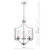 Laura Ashley Joseph 3 Light Polished Chrome Chandelier