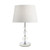 Selby Small Polished Nickel & Glass Ball Base Only Table Lamp